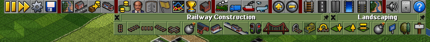 OpenTTD Railway Construction Toolbar