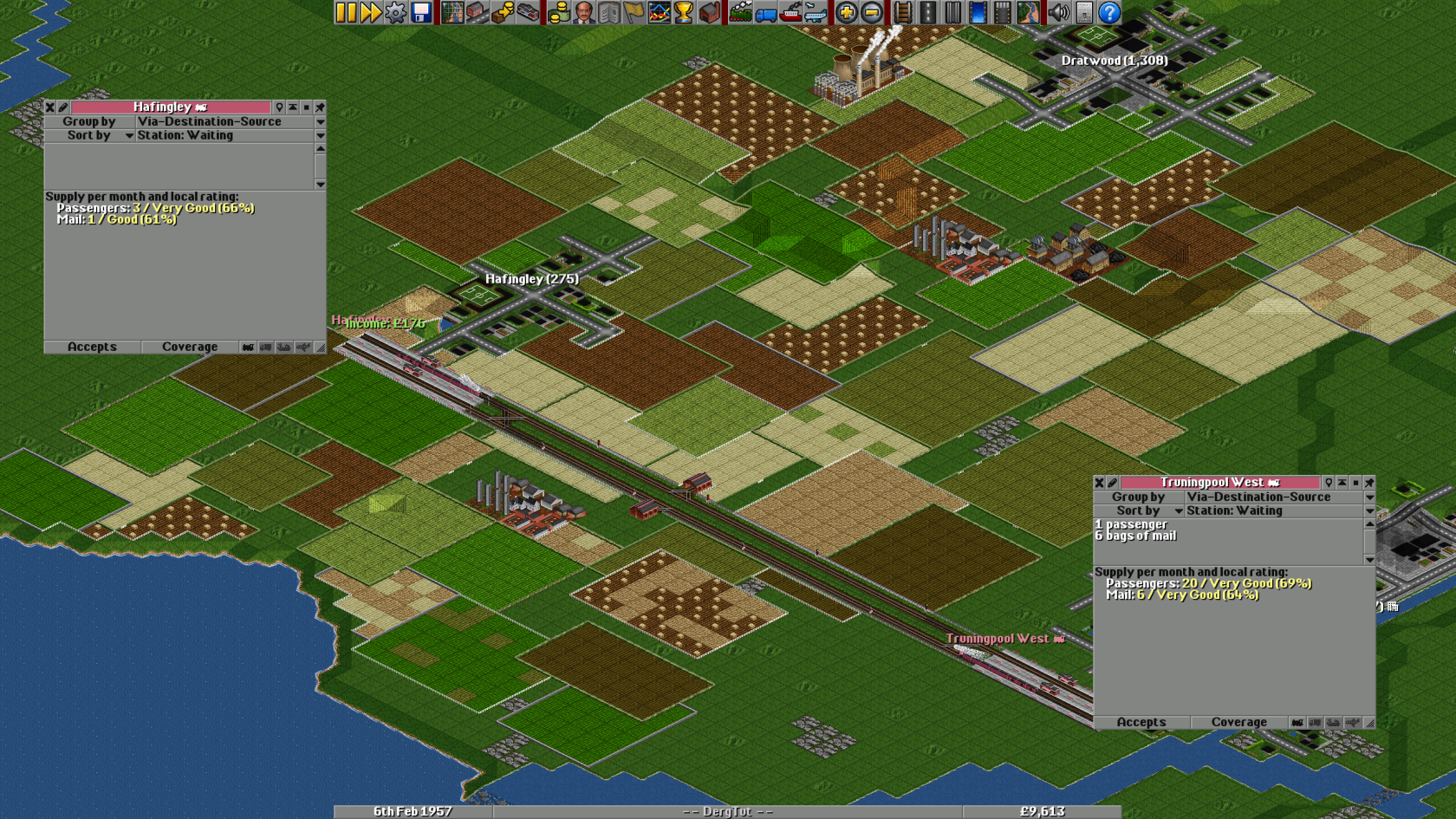 Rail station ratings