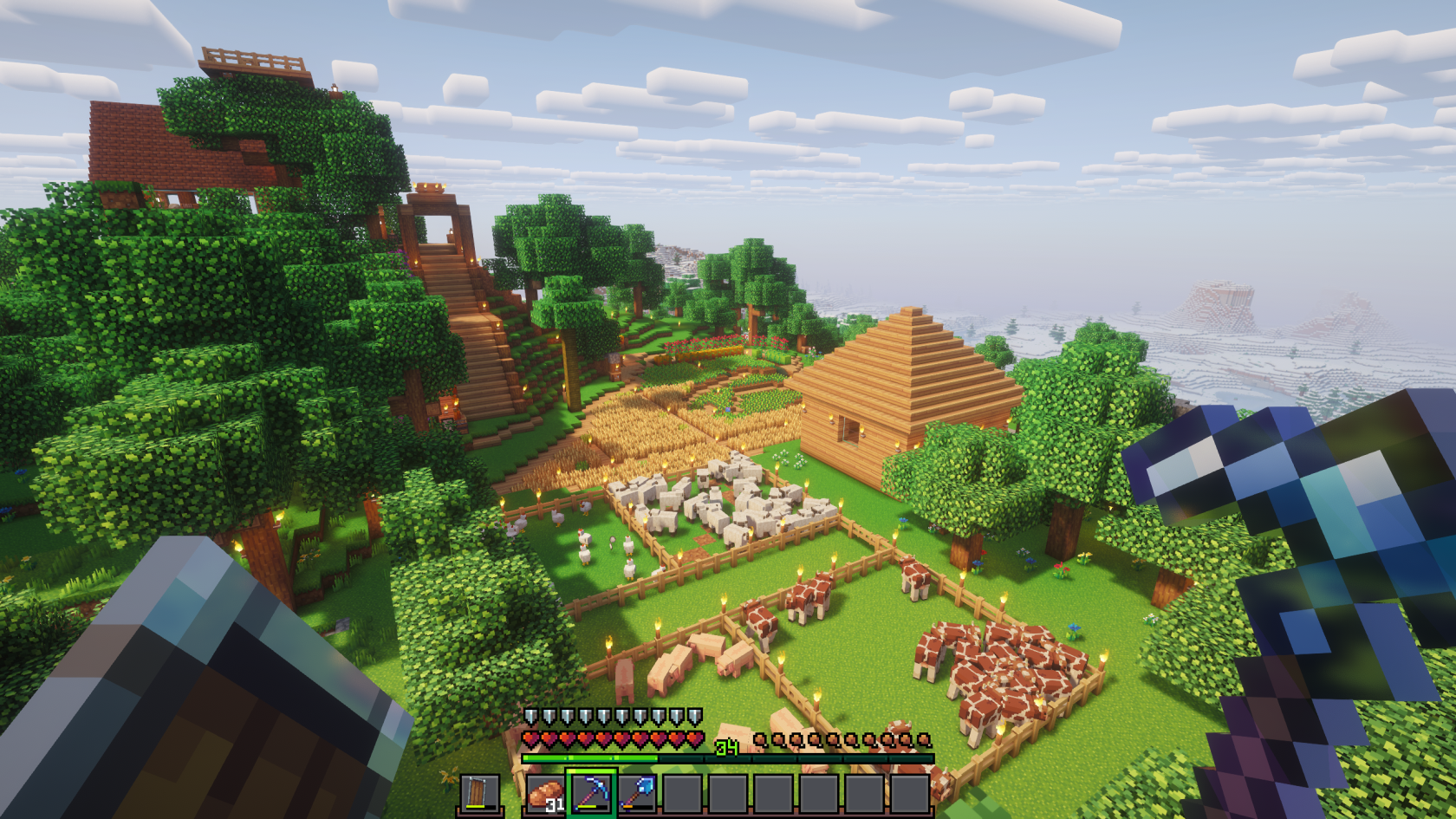 Screenshot of Minecraft